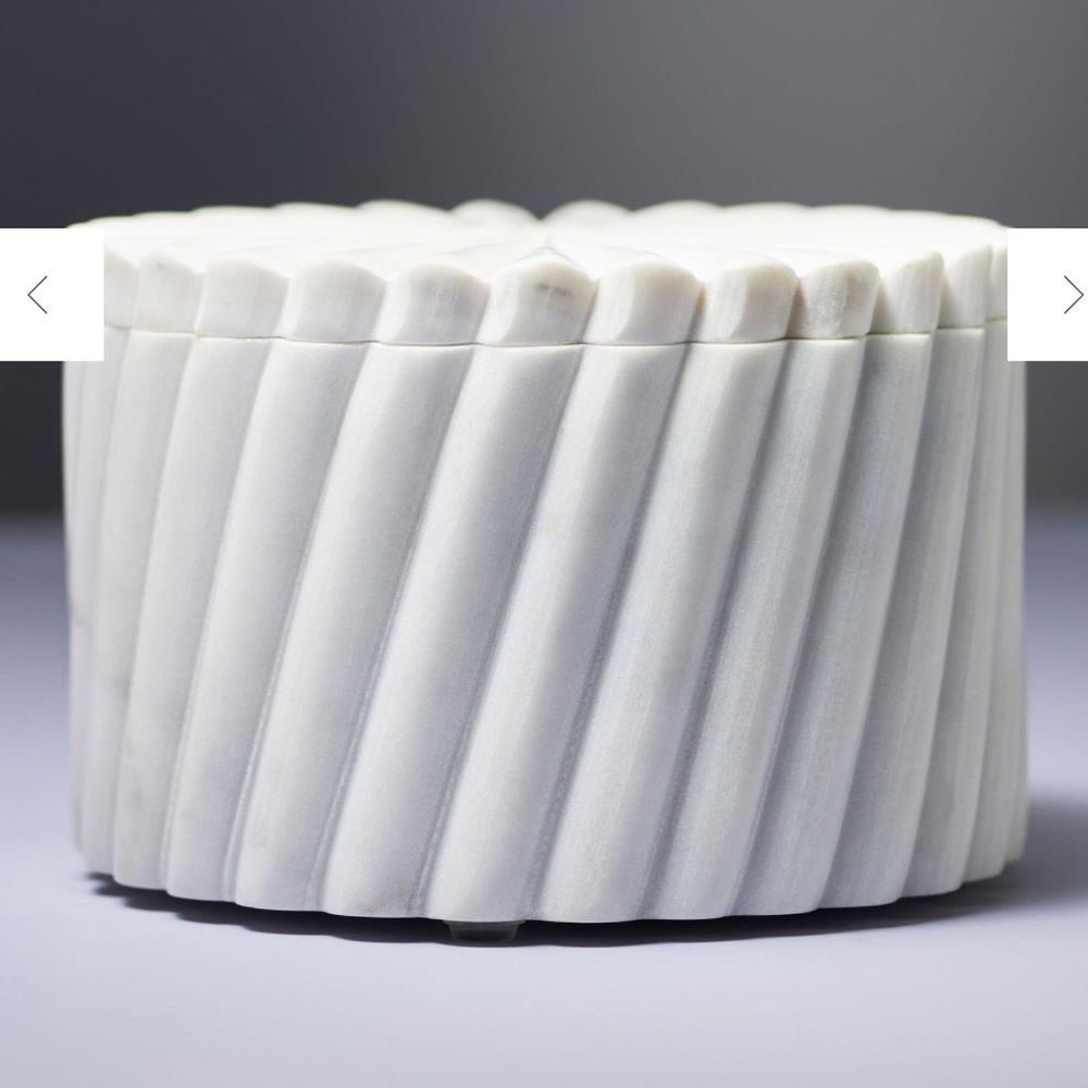 Anthropologie marble jewelry box, NEW!